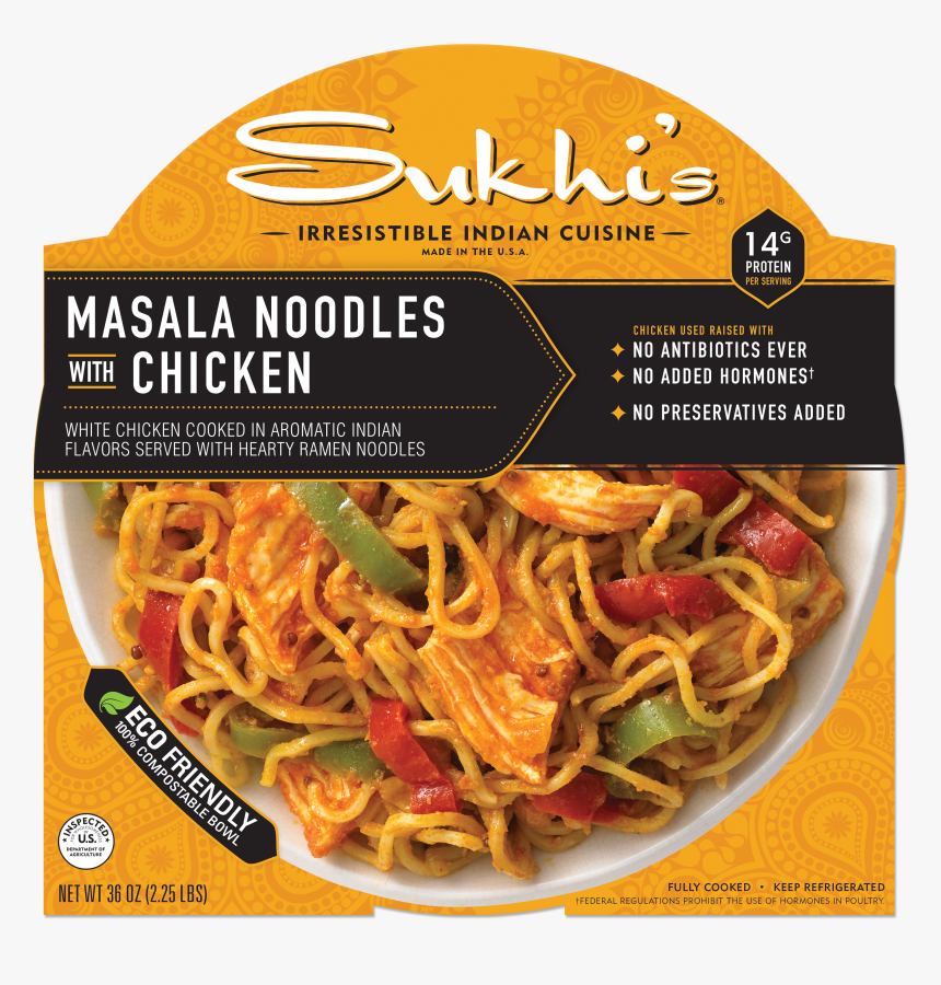 Masala Noodles - Chow Mein, HD Png Download, Free Download