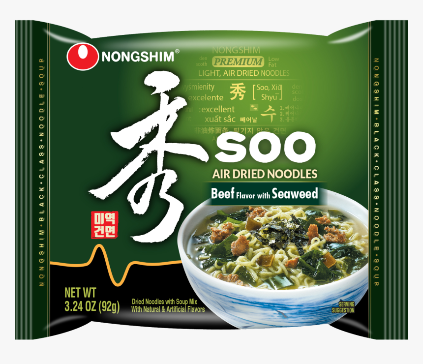 Nongshim Soo Air Dried Noodles, HD Png Download, Free Download