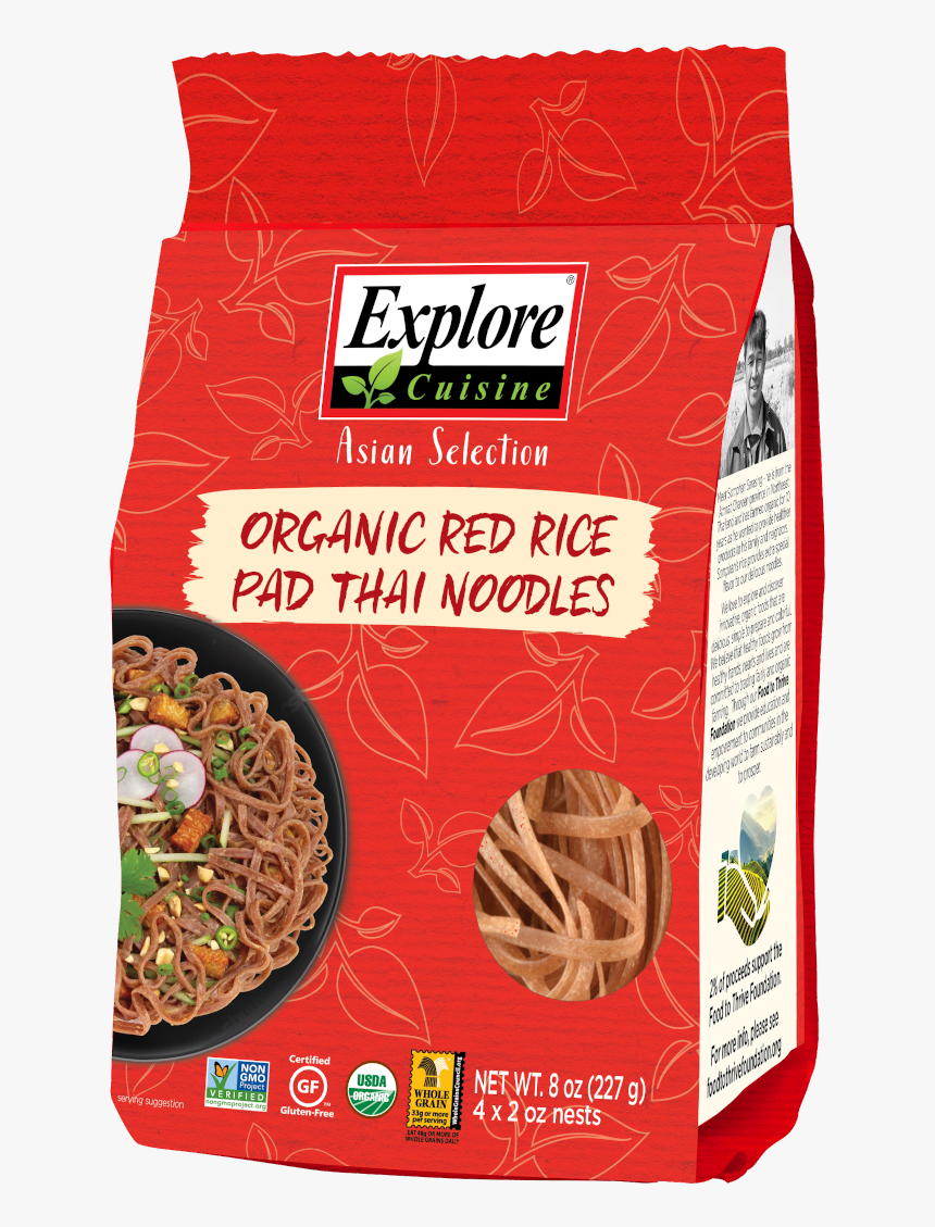 Organic Red Rice Pad Thai Noodles"
 Data Fancybox Href="https - Food, HD Png Download, Free Download