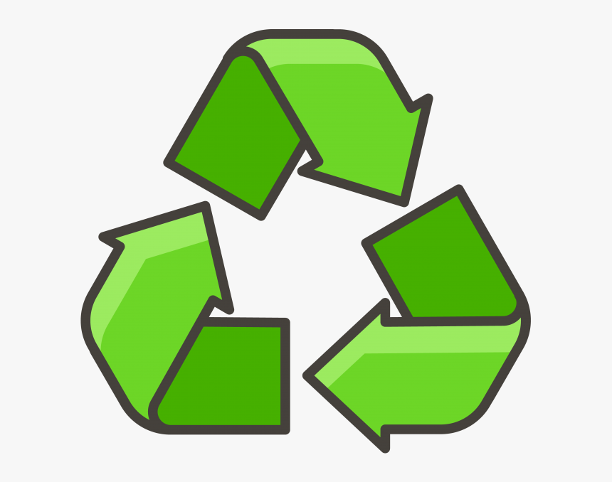 Recycling Symbol Emoji - Recycling Scheme, HD Png Download, Free Download