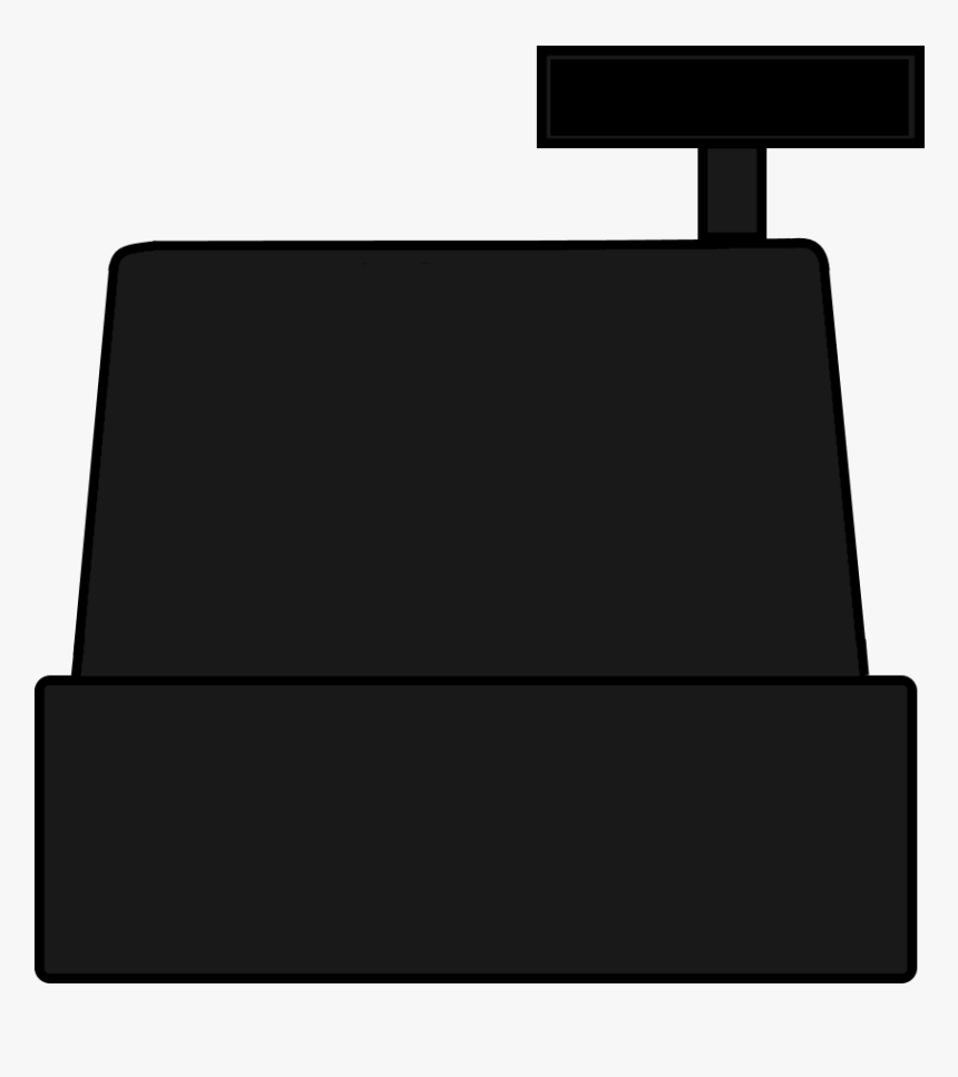 Image - Back Of A Cash Register, HD Png Download, Free Download