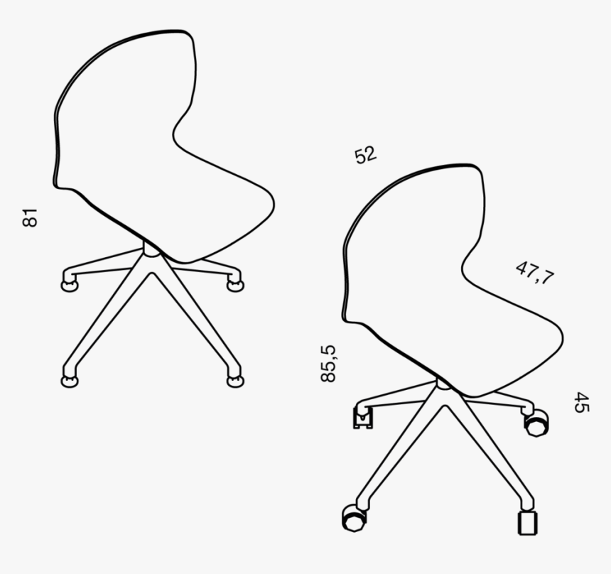 Obj Radar Starbase-01 - Office Chair, HD Png Download, Free Download