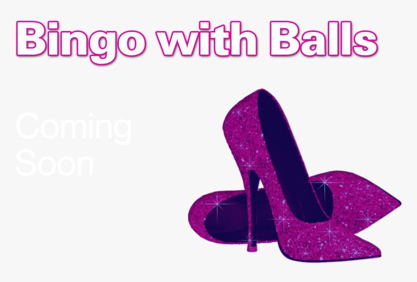 Bingo With Balls - Red Glitter Heels, HD Png Download, Free Download