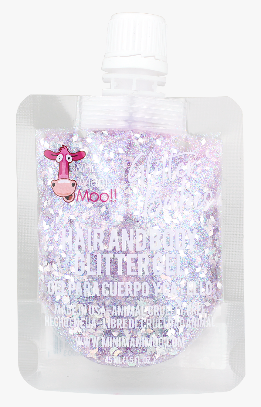 Brillos Decorativos Con Gel Lavanda, , Hi-res - Water Bottle, HD Png Download, Free Download