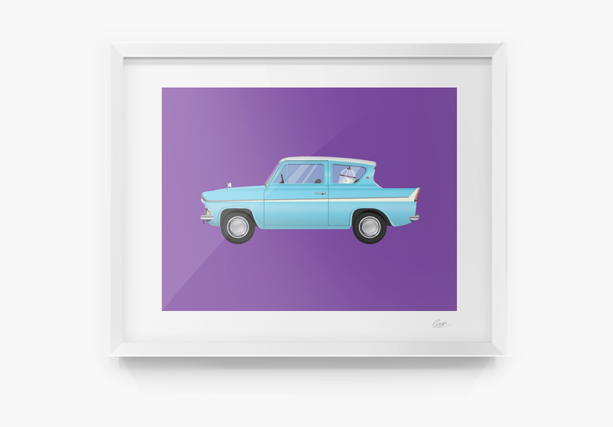 Fordanglia-frame - Antique Car, HD Png Download, Free Download