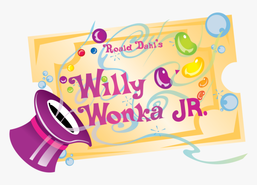 Willywonka-jr Logo Title 4c - Willy Wonka Jr Logo Transparent, HD Png Download, Free Download