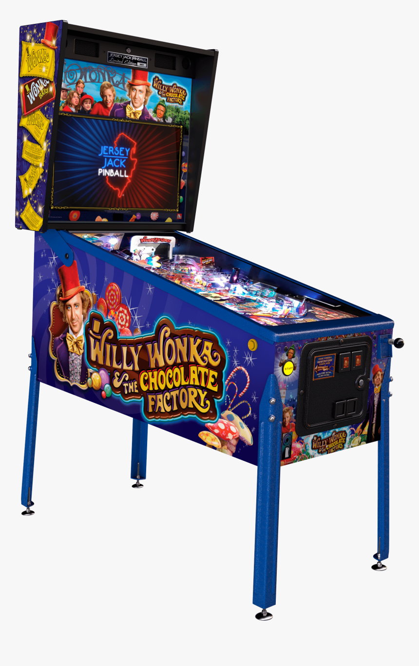 Willy Wonka Pinball Machine, HD Png Download, Free Download