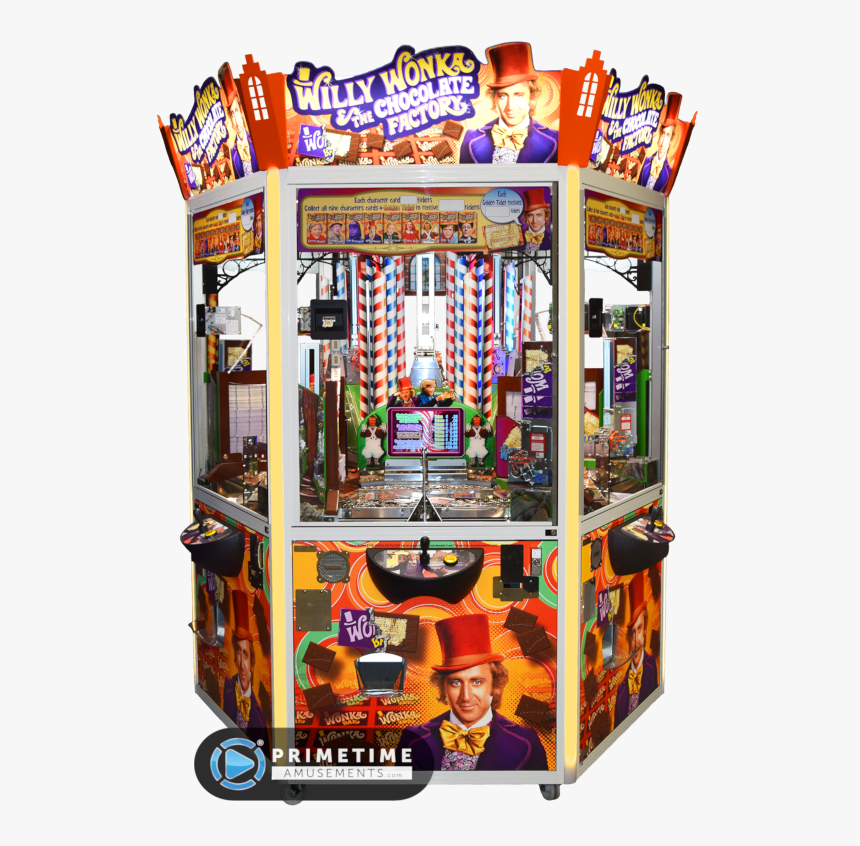 Willy Wonka & The Chocolate Factory 6-player - Willy Wonka Coin Pusher, HD Png Download, Free Download