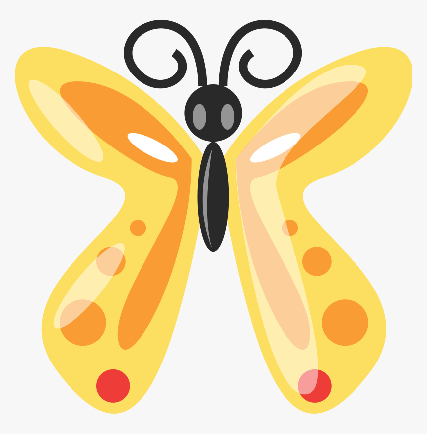 Free Vector Butterfly2 - Clip Art, HD Png Download, Free Download