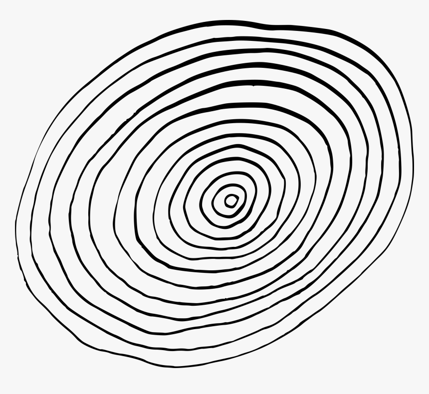 Drawn Circular Design Elements 3 - Spiral, HD Png Download, Free Download