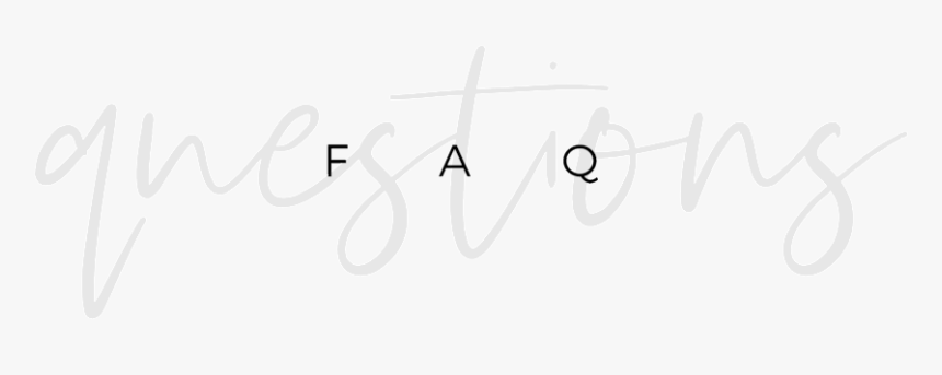 Faq - Calligraphy, HD Png Download, Free Download