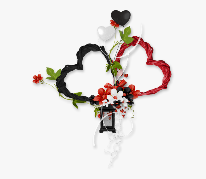 Cadre Png St Valentin, Coeurs - Amour Love Coeur, Transparent Png, Free Download