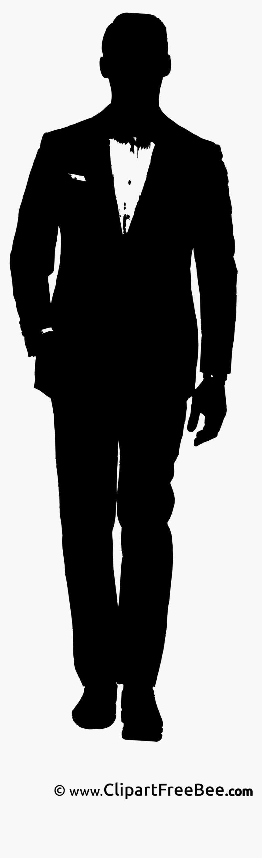 Clip Art Transparent Download Special Agent Illustrations - Suit And Tie Silhouette Png, Png Download, Free Download