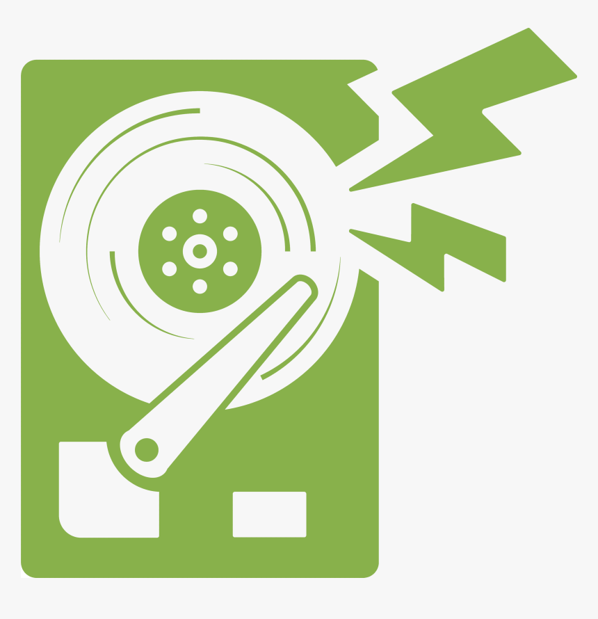 Level 3 Serialized Data Destruction - Hard Drive Broken Icon, HD Png Download, Free Download