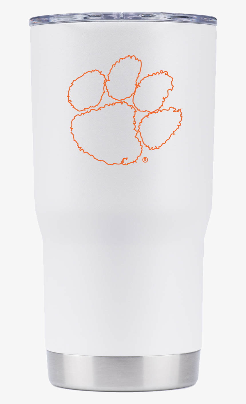 White Powder Coated 20oz"
 Class= - Pint Glass, HD Png Download, Free Download