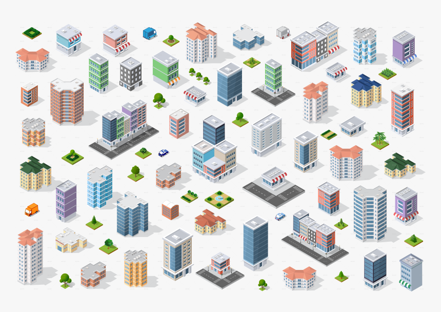 City Vector Png, Transparent Png, Free Download