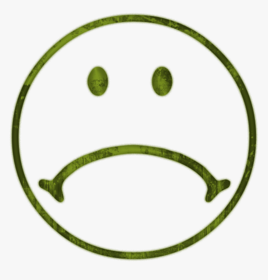Transparent Frowny Face Png - Transparent Background Sad Face Clip Art, Png Download, Free Download