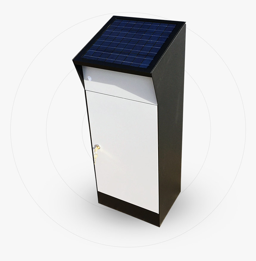 Letter Box With Solar Powered Lighting - Solar Power, HD Png Download, Free Download