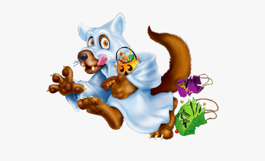 Funny Ghosts - Cartoon, HD Png Download, Free Download