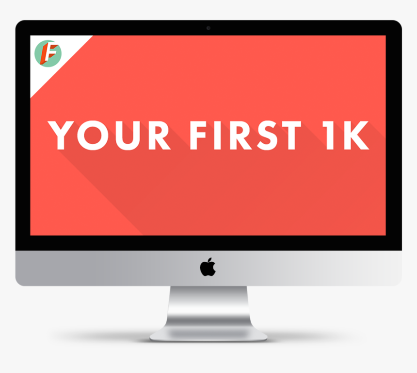 Yf1k Mockup Imac - Computer Monitor, HD Png Download, Free Download