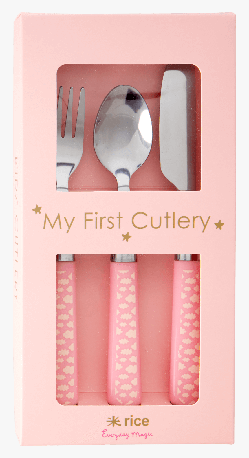 Kids Cutlery Set Pink, HD Png Download, Free Download