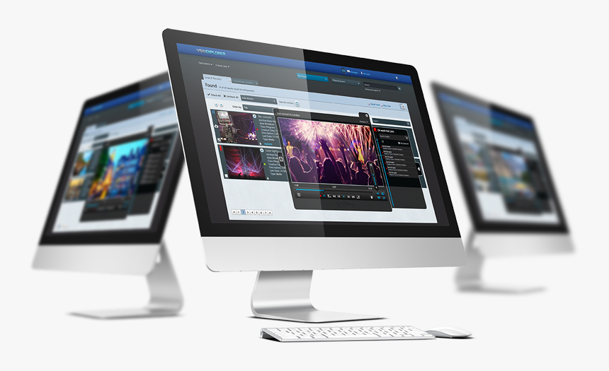 Vsnexplorer Gets Integrated With Quales - Video Editing Mockup, HD Png Download, Free Download