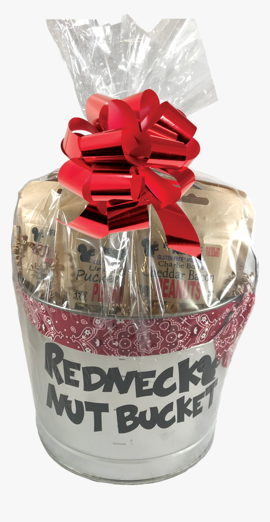 Redneck Nut Bucket Christmas Bow, HD Png Download, Free Download