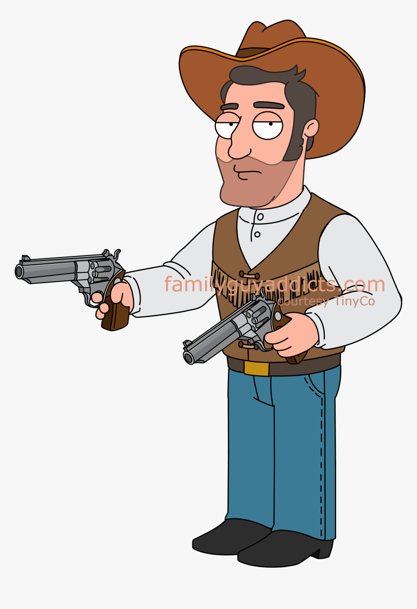 Family Guy Decoration Cowboy - Family Guy Cowboy, HD Png Download, Free Download