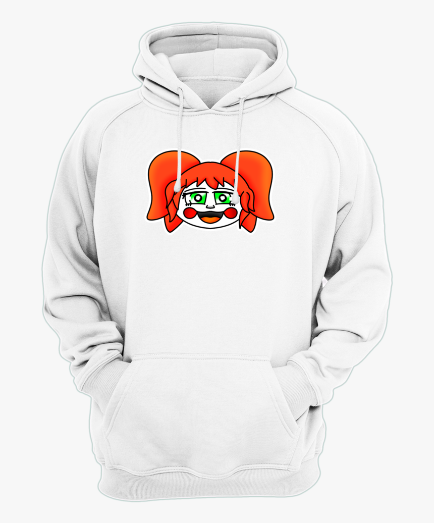 Circus Baby Face Hoodie , Png Download - Painter Hoodie, Transparent Png, Free Download