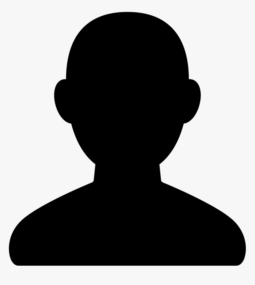 My Face - Noun Project Men Head, HD Png Download, Free Download