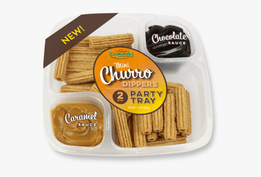 Raymundo"s Churro Party Tray With Chocolate & Caramel - Walmart Churros, HD Png Download, Free Download