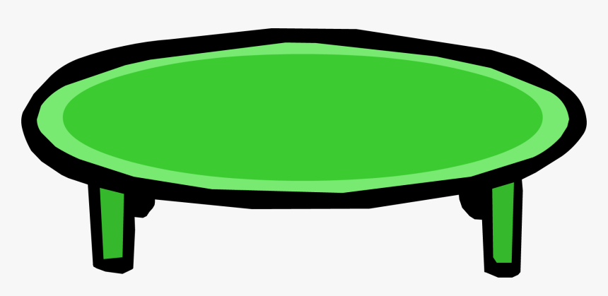 Club Penguin Rewritten Wiki - Green Table Clipart, HD Png Download, Free Download