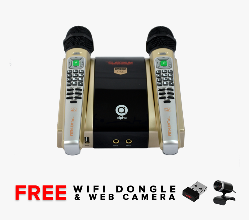 Alpha Wifi Dongle Webcam - Alpha The Platinum Karaoke, HD Png Download, Free Download