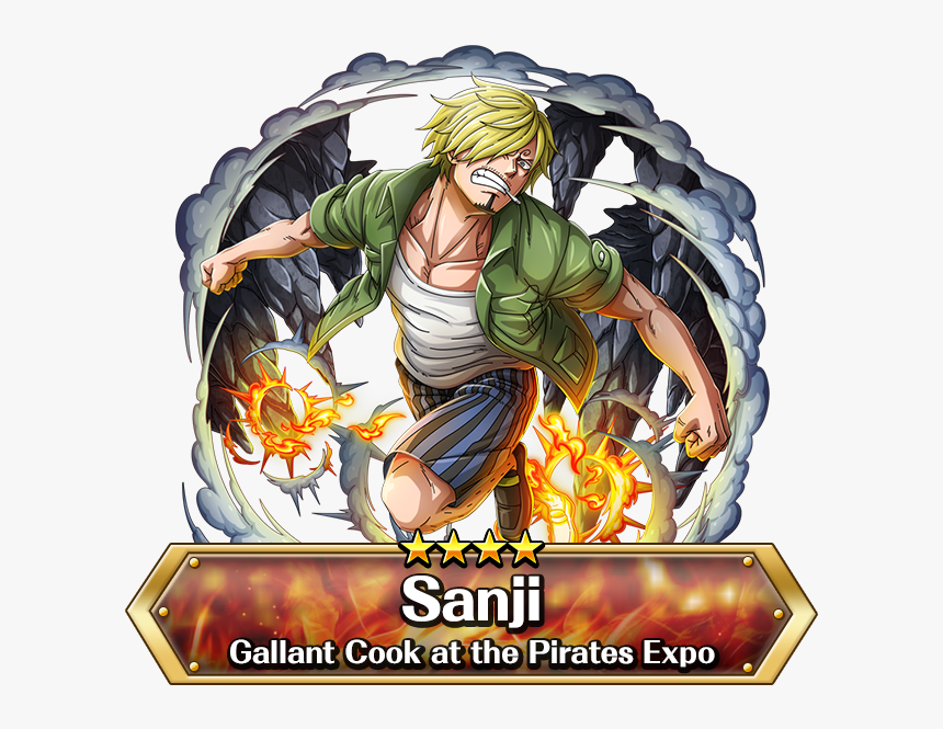Sanji Gallant Cook At The Pirates Expo One Piece Zoro Treasure