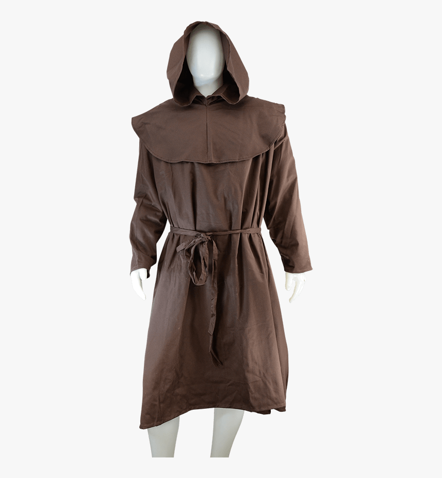 Medieval Monk Robe With Hood - Monk Robe Png, Transparent Png, Free Download