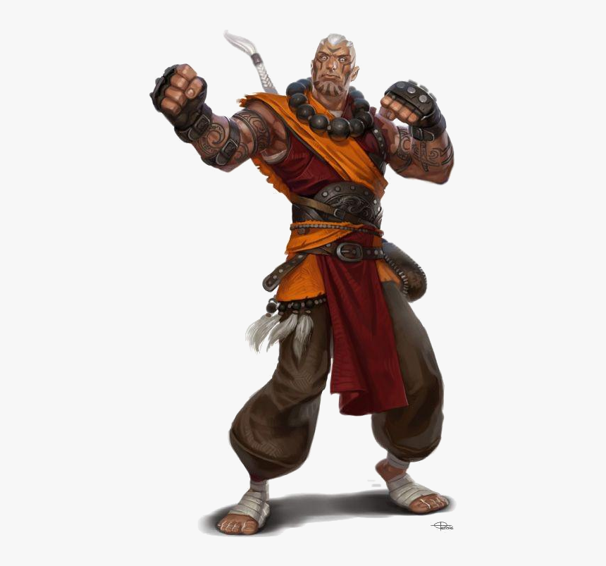 Miles Teg - Tattooed Monk Dnd, HD Png Download, Free Download