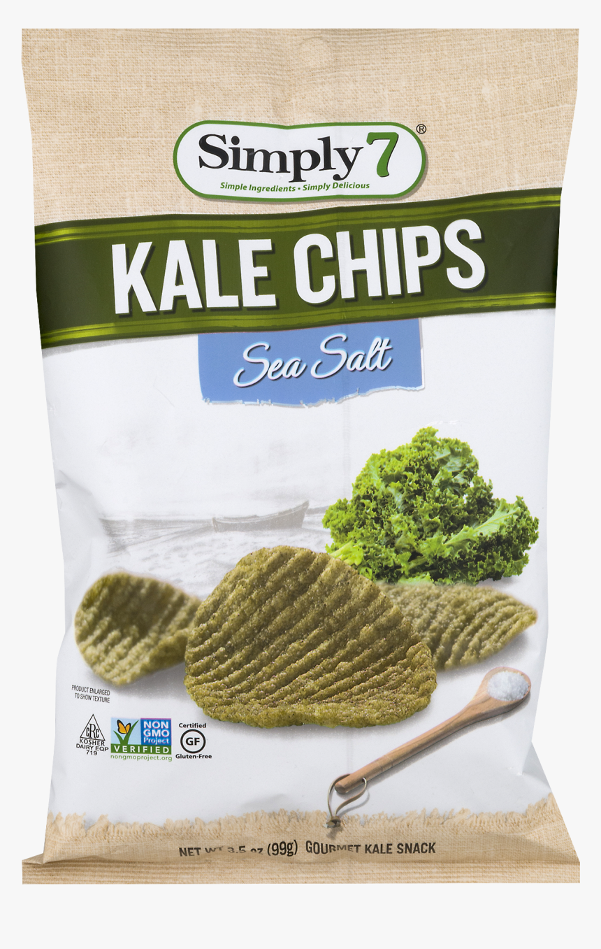 Simply7 Kale Chips Sea Salt, HD Png Download, Free Download