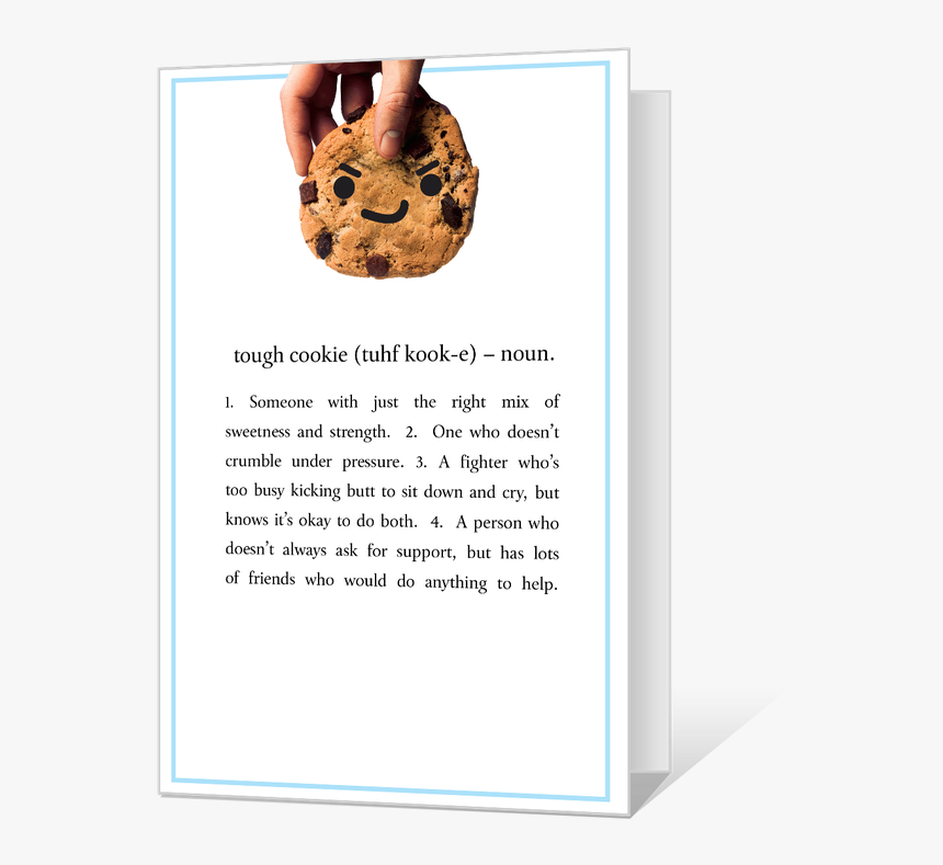 American Greetings Tough Cookie Card, HD Png Download, Free Download