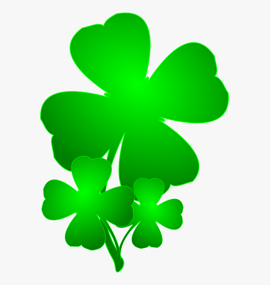 Hoja De Trebol Png Clipart , Png Download - Four Leaf Clover Png, Transparent Png, Free Download