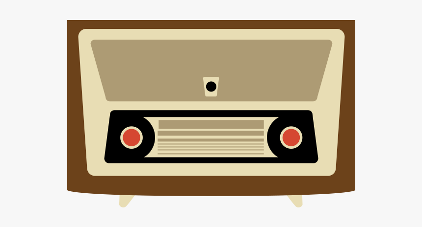 Radio Vector Png - Old Radio Png Vector, Transparent Png, Free Download