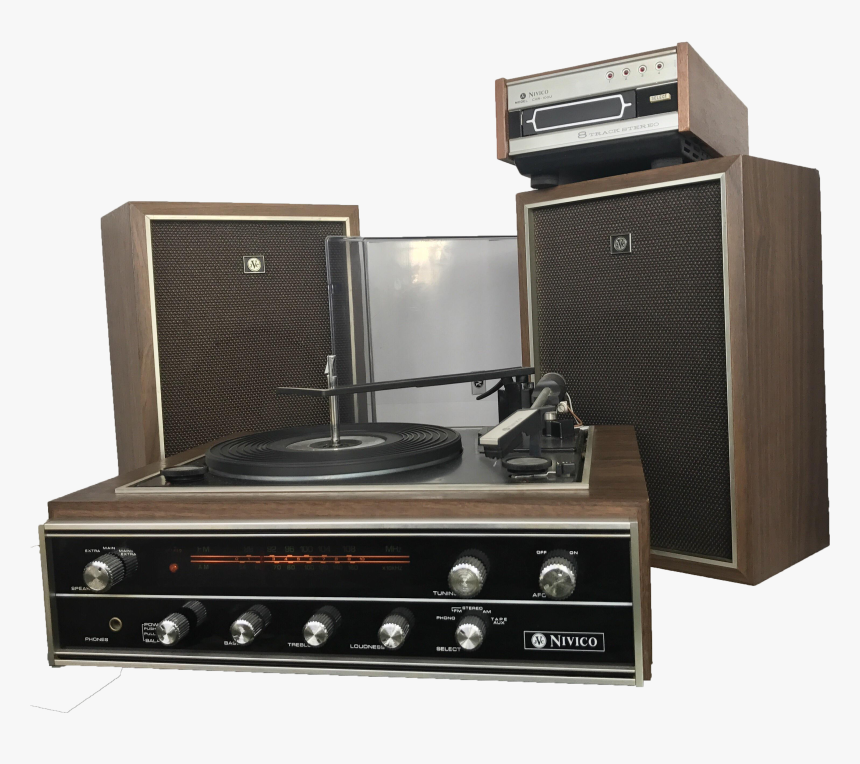 Turntables Drawing Old Radio - Cooktop, HD Png Download, Free Download