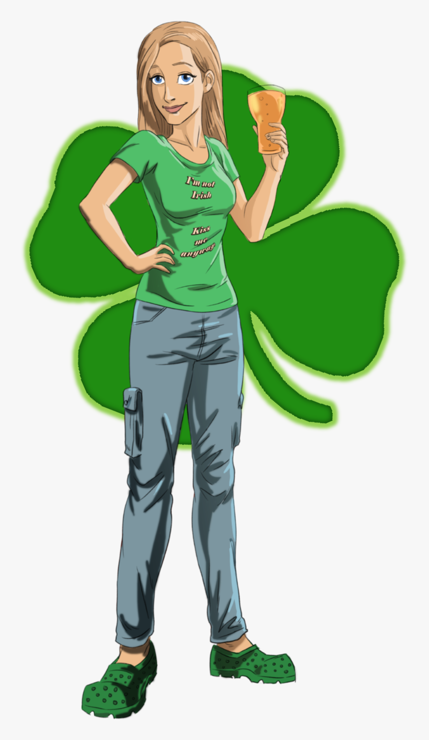 Alissa St Patrick"s Day - Cartoon, HD Png Download, Free Download