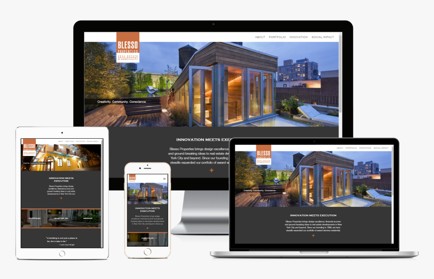 Blesso Properties - Website, HD Png Download, Free Download