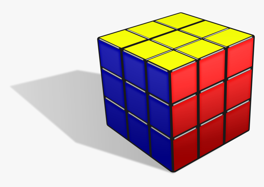 Rubix Cube Png - Objects That Look Like A Square, Transparent Png, Free Download