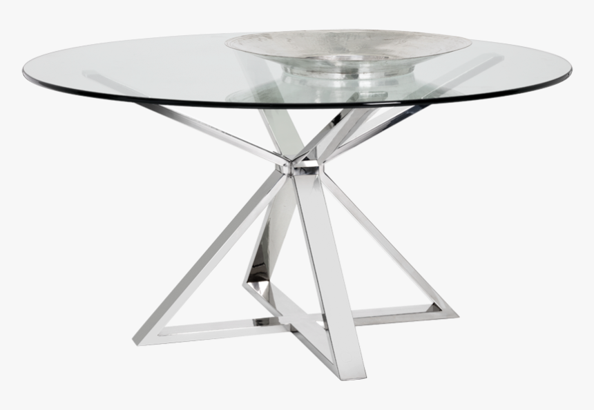 Clear Tempered Glass Dining Table , Png Download - Coffee Table, Transparent Png, Free Download