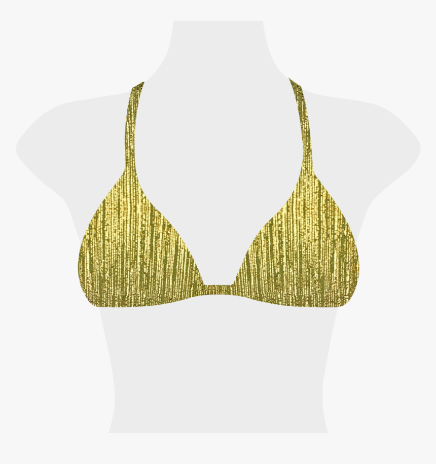 Golden Glow Dallas Bikini Top , Png Download - Swimsuit Top, Transparent Png, Free Download