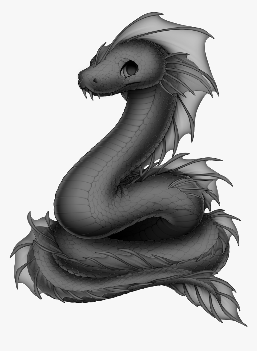 Transparent Snake Cartoon Png - Dragon, Png Download, Free Download