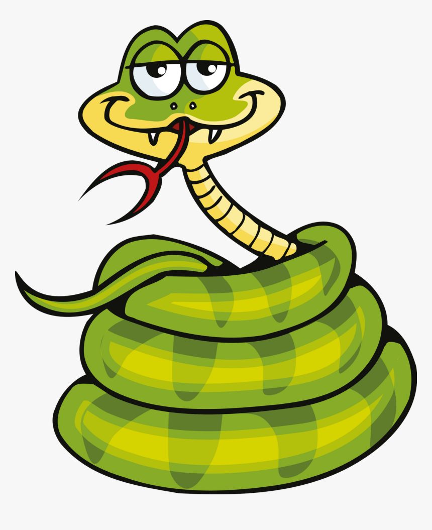 Free Download Cartoon Snakes Png Clipart Snakes Clip - Cartoon Snake Transparent Background, Png Download, Free Download