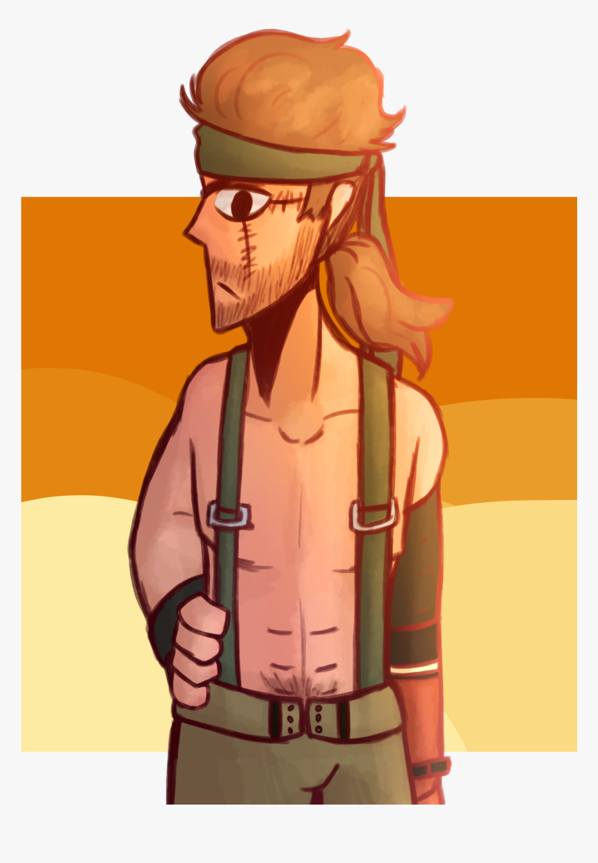 Venom Snake Pinup - Cartoon, HD Png Download, Free Download