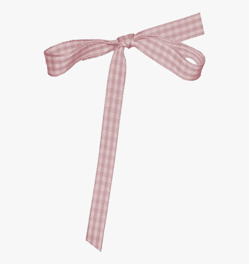 Plaid Ribbon Png Photo - Satin, Transparent Png, Free Download